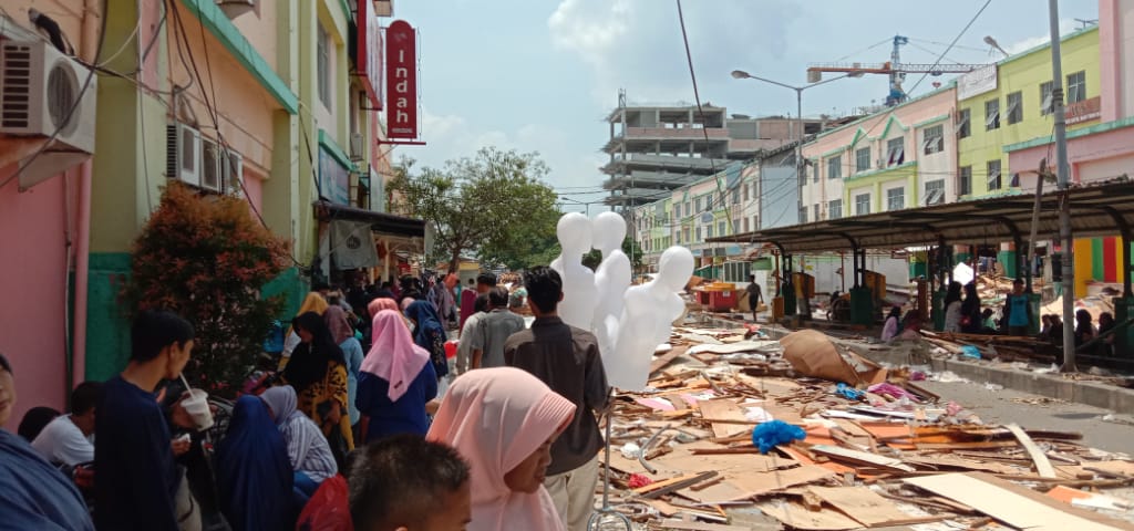  Pengelola STC Targetkan Pekan Depan Lahan Parkir Sudah Berfungsi Normal
